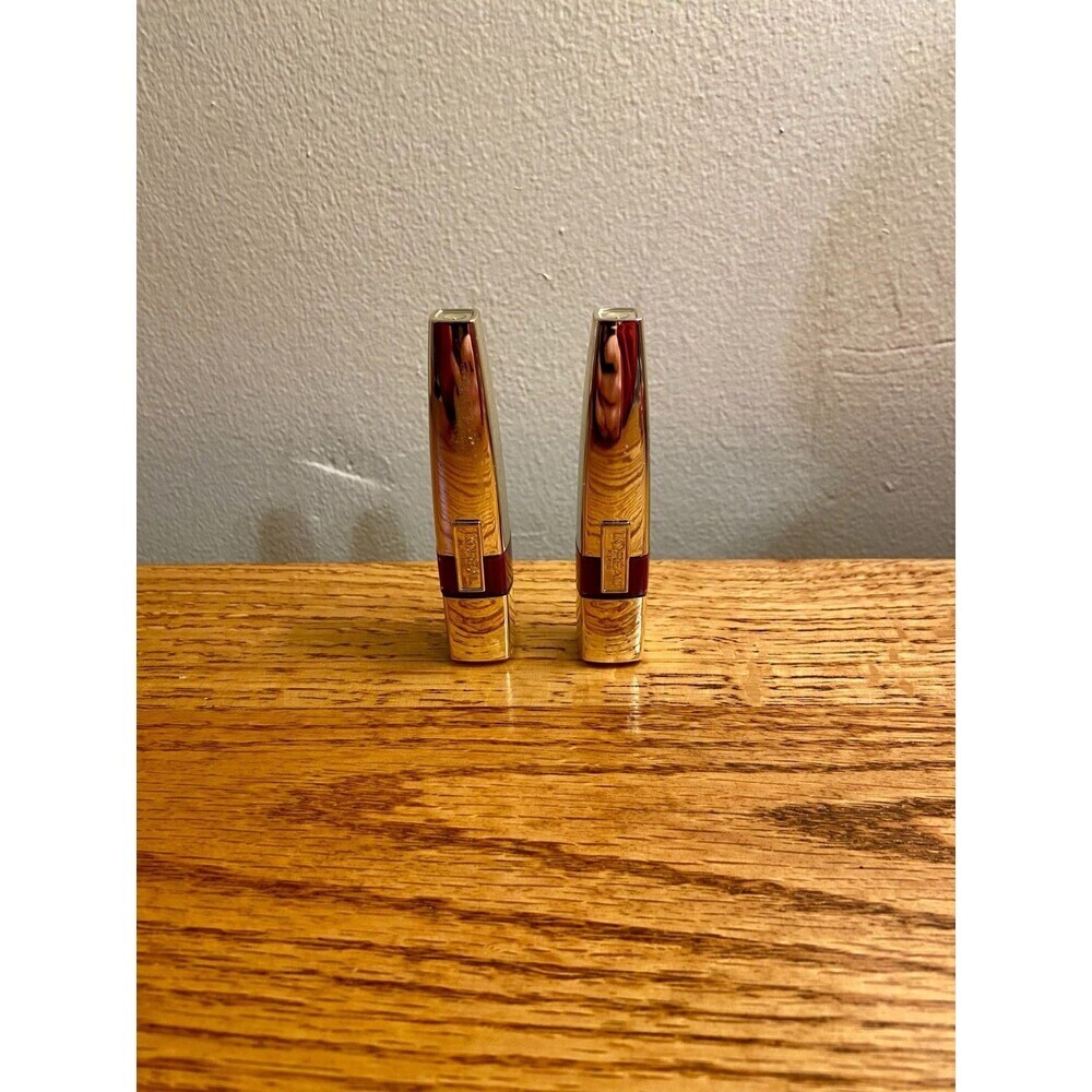 2pk L'OREAL Caresse Wet Shine Lip Stain Gloss in 186 Berry Persistent - SEALED!!